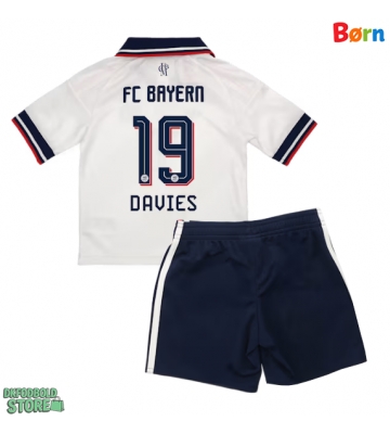 Bayern Munich Alphonso Davies #19 Replika Babytøj Udebanesæt Børn 2026-27 Kortærmet (+ Korte bukser)